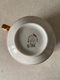 KÁVOVÁ SOUPRAVA -NOVÁ-ZNAČENÁ JSK - 6