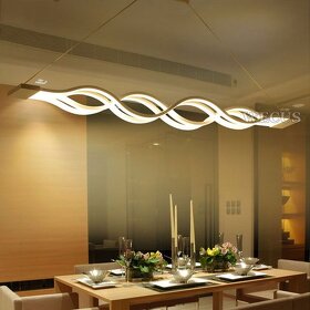 LED ZÁVĚSNÉ SVĚTLO 80W DVOJITÁ VLNA SE STMÍVAČEM - 6