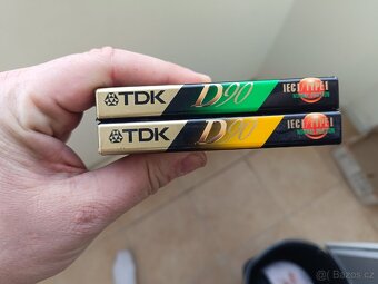 Prodám 2 ks TDK D90 + 1 ks SONY EF 90 - 6