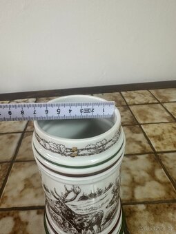 Vintage Pivní Korbel "Divoká Zvířata" - 6