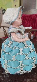 Starožitnou panenku cukřenkovou Technoplast - 6