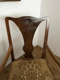 Starožitné křeslo 4ks - 6