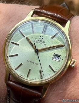 LUXUSNÍ hodinky OMEGA GENEVA AUTOMAT_ SWISS 👍👍👍 - 6