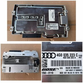 Jednotky a el. soucasti - Audi A6 4G/C7 - 6