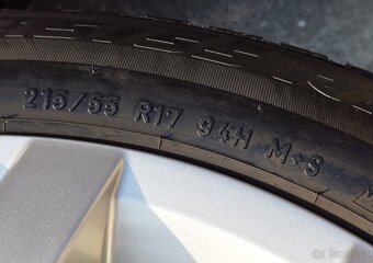 Originální kola VW 5x112 R17 7Jx17H2 ET38 - zimní - 6