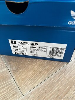 Adidas Hamburg Bluebird/solar orange - 6