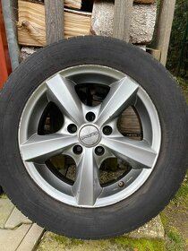 4x alu disky Dezent R15 6 1/2 J x 15H2 ET38 LK112 - 6
