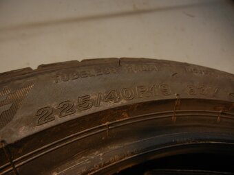 Nové letní pneu Bridgestone 225/40R19 - možnost přezutí - 6