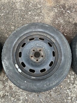 Sada kol 5x100, 195/65/15, Octavia, golf, pneu 6,5mm - 6