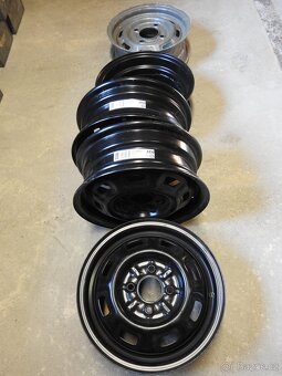 Plechové disky Škoda 4,50B x13 Nové - 6