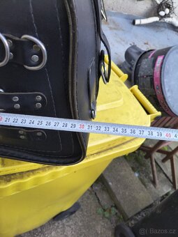 Kožený kufr na motorku (choppera) - 6