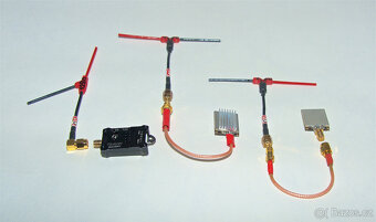 Set 1.2GHz přijímač Tarot TL300N5 a 3ks video vysílače - 6