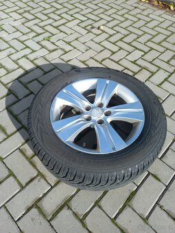 Litá kola KIA R17 + zimní pneu - 6