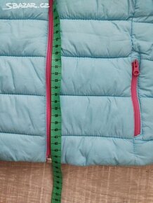 Dívčí  prošívaná bunda vel.110/116 podzim - 6