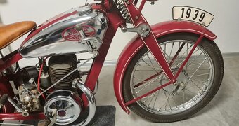 Jawa SPECIAL,r.v.1939, platným TP a bíle-SPZ psané na mě - 6