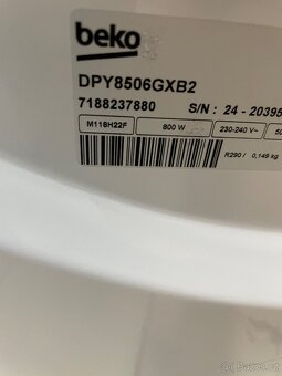 Zánovní sušička Beko DPY8506GXB2 - 6