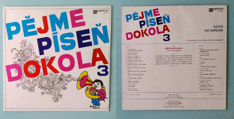 LP desky česká dechovka 14ks + USA dechovka 6ks - 6