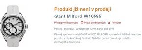 Pánské hodinky GANT MILFORD W10585 - 6