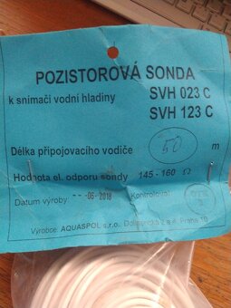 snímač vodní hladiny + sondy - 6