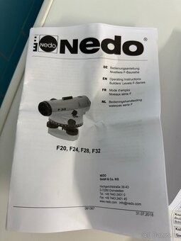 Prodám nivelační přístroj nedo f32 - 6