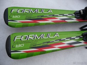 251. Lyže ELAN - 130 cm + boty SALOMON 37eu - set - 6