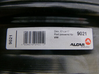 Plechové disky kola sada VW 5x112 6,5Jx17 ET38 - 6