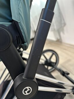 Cybex Priam 4.0 Chrome Black & Green Leaf - 6