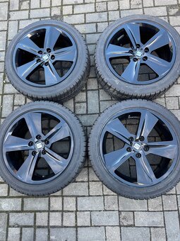 ORIGINÁL Alu SEAT, Škoda, Volkswagen - R17, 5x112 - TOP STAV - 6