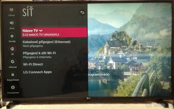 Prodam 108cm 4k UHD SMART WiFi DVB-T2 LED TV LG 43UK6400PLF. - 6