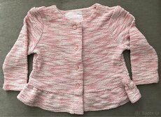Dívčí svetr/svetřík propínací/na knoflíčky vel.74/80 a 86 - 6