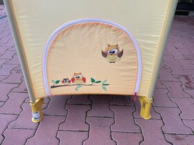 Skládací dětská postýlka s matrací - 6