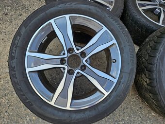 Zimní ALU kola originál Mercedes C – 5x112, 7Jx17 - 6