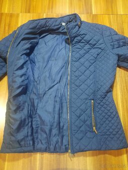Dámská podzimní bunda Esmara, v. 40, tmavě modrá, nošená - 6