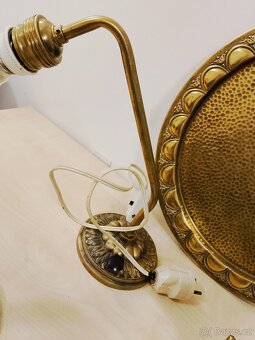 Mosazné staré dekorace - 6