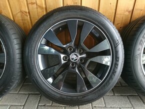 Škoda Yeti letní Dunlop 225/50/17 originálni kola 17" - 6