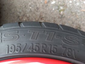 Sada ALU kol OZ 195/45R15 letní - 6