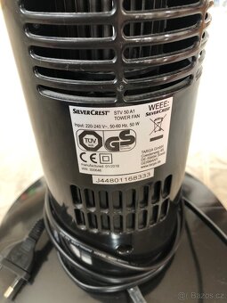 Ventilátor Silvercrest sloup - 6