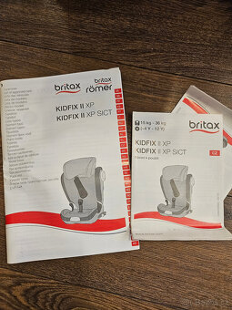 Autosedačka Britax Römer KIDFIX II XP SICT 15-36kg - 6