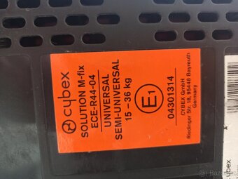 Cybex Solution M-fix 15-36 kg - 6