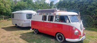 Volkswagen T1 Němka obytná rok 1964.s spz plus eriba triton - 6