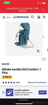 Nosici krosna Deuter kid comfort 1 plus NOVE - 6