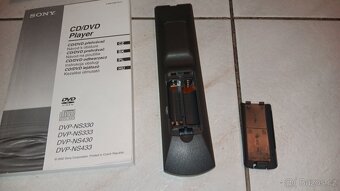 SONY DVP-NS330 DV přehrávač+dálkové+český návod - 6