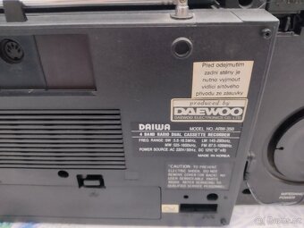RÁDIOKAZEŤÁK DAIWA - RETRO DEVADESÁTÁ LÉTA - 6