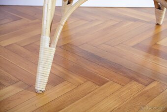 2 ks Retro ratanové křeslo Dětské ÚLUV - 6