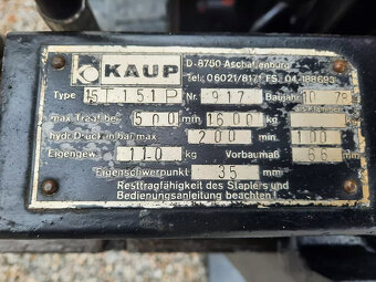 Vysokozdvižný vozík Linde E15 s elektrickým - 6