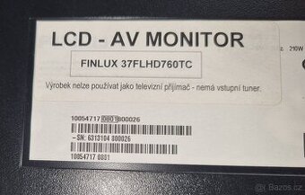 Finlux LCD 37" / 94cm FullHD 1920x1080 - 6