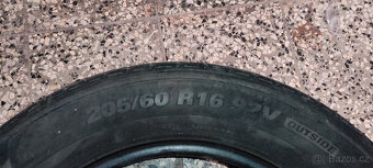 Prodám sadu letních pneu 205/60 R16 - 6