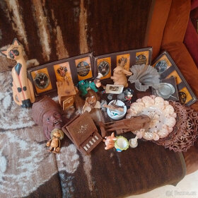 Retro vázy vázičky, hutní sklo - 6