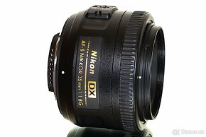 Nikon AF-S Nikkor 35mm 1:1,8 G + UV filtr TOP STAV - 6