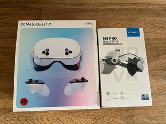Meta Quest 3S 128 GB a BOBO headstrap M3 PRO s baterií - 6